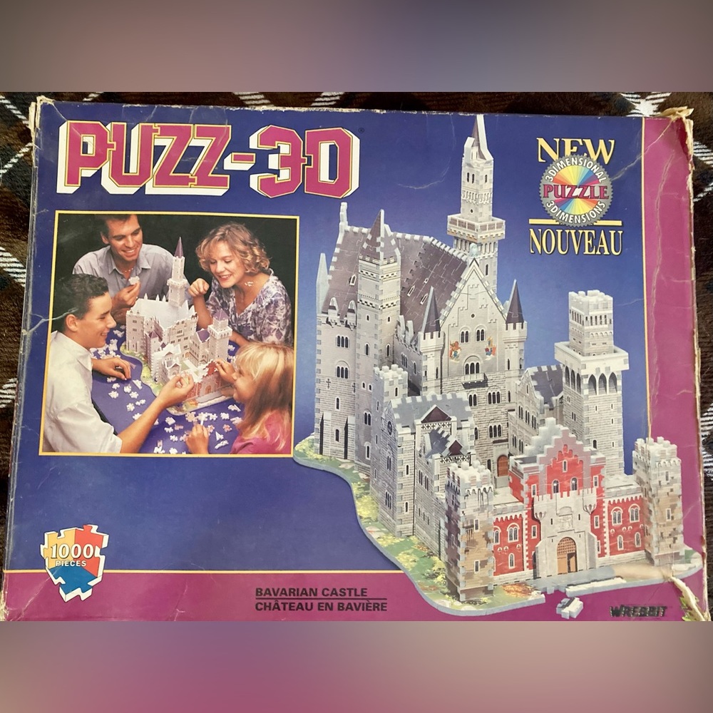 Wrebbit PUZZ-3D BAVARIAN CASTLE 1000 Pieces Puzzle